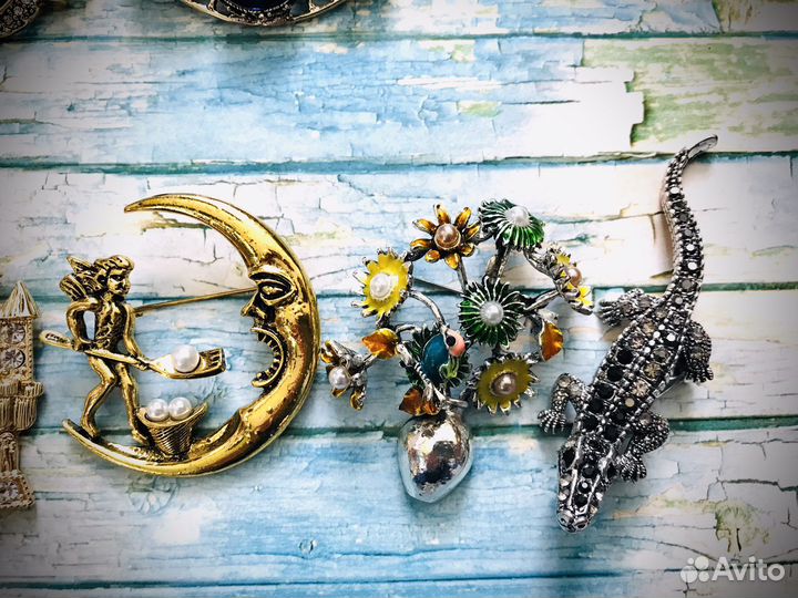 Броши новые из личной коллекции
