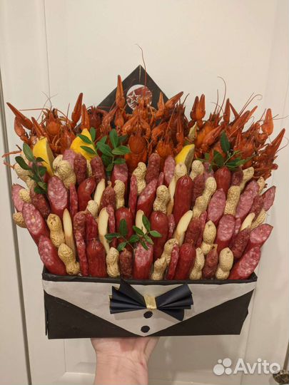 Мужские букеты с раками