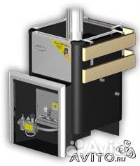 Газодровяная печь для бани Уралочка