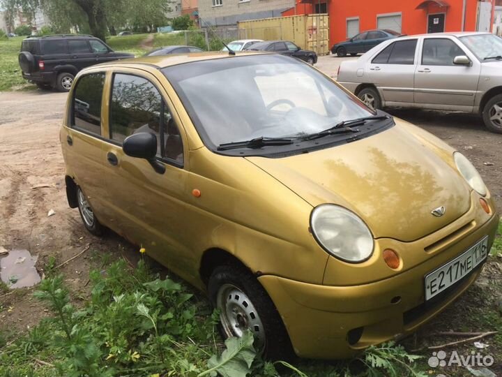 Daewoo Matiz 2005 разбор