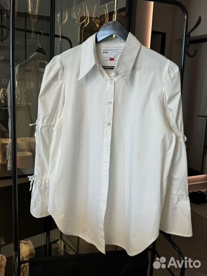 Блузка рубашка белая