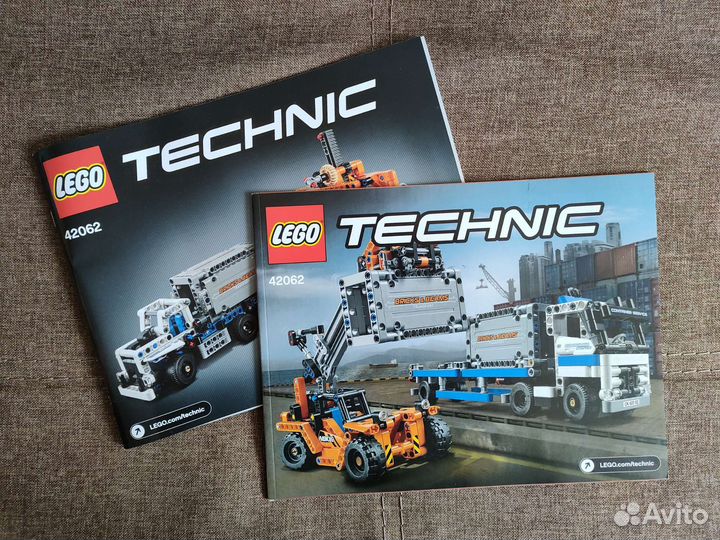 Lego Technic 42062 Контейнерный терминал