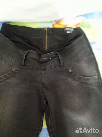 Брюки джинсовые для беременных