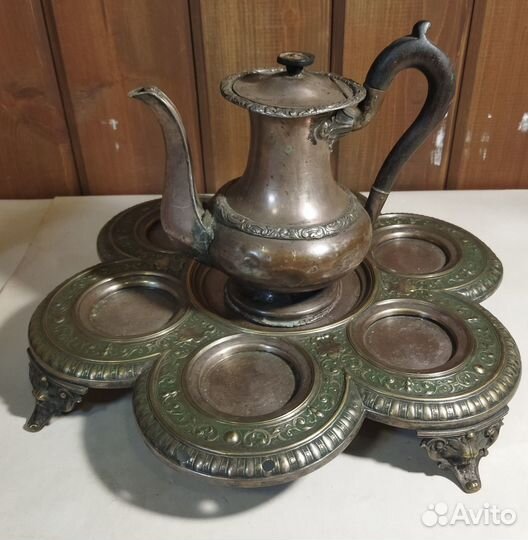 Кофейник Frager Фраже Варшава царизм 1847г