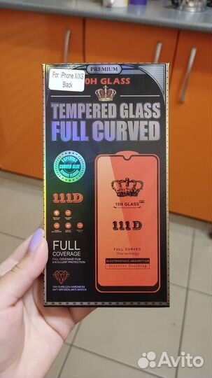 Защитное стекло iPhone х/хs