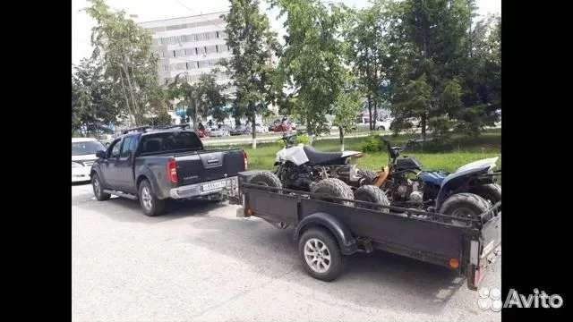 Перевозка снегоходов, квадроциклов, катеров, мотоц