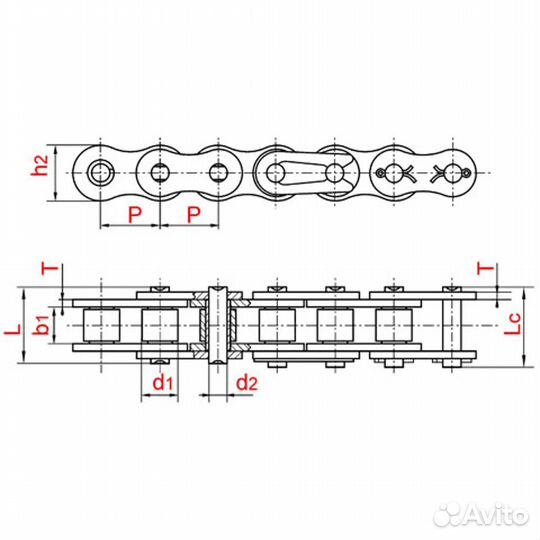 Звено соединительное PHC 12B-1C/L SKF