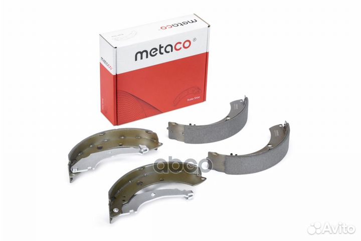 Колодки барабанные к-кт 3020-004 metaco