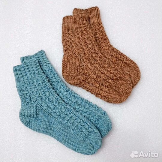 Носки вязаные. Ручная работа