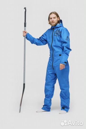 Сухой гидрокостюм atlas suit sport blue