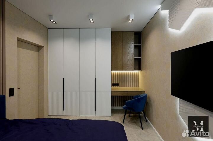 Шкаф с фрезеровкой