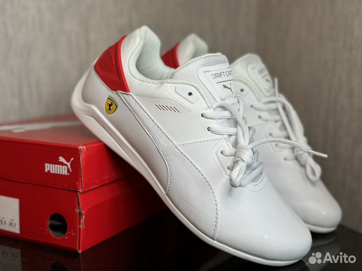 Puma Scuderia Ferrari Drift Cat Delta white red