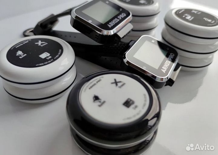 Кнопка вызова персонала, официанта, часы-пейджер