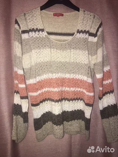 Трикотажная кофта - свитер WoolStreet хлопок