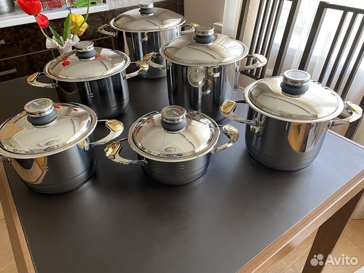 Кастрюля, сотейник, сковородка, вок,гриллерцептер