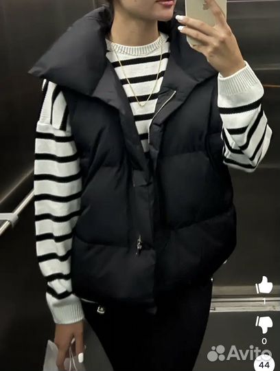 Жилетка женская утепленная