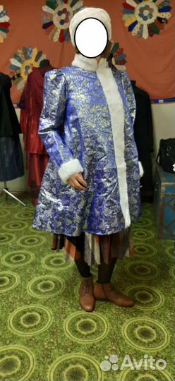 Костюм Снегурочки взрослый