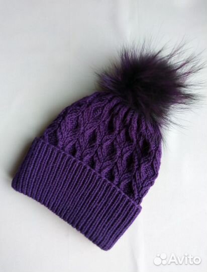 Шапка вязанная женская