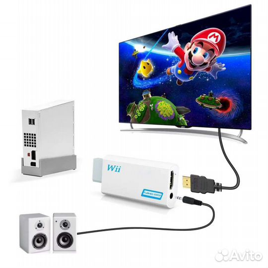 Адаптер-конвертер wii hdmi