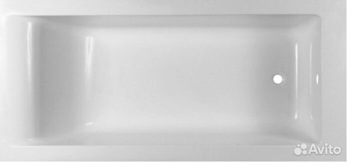 Ванна из искусственного мрамора Aquanet Bright Stone 180x80