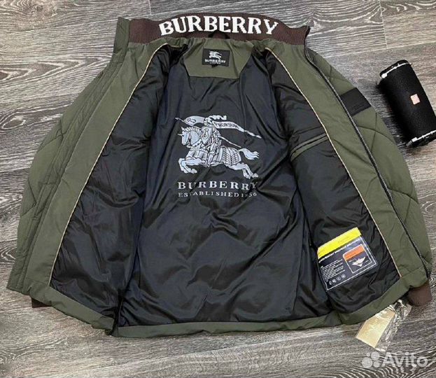 Модная куртка Burberry для прохлады 48-52