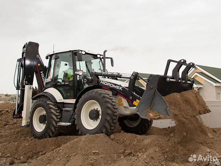 Услуги экскаватора погрузчика