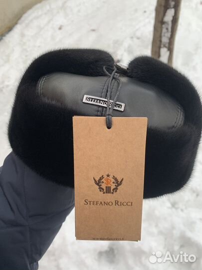 Норковые Ушанки Zilli с Кожей