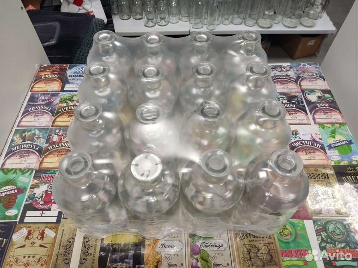 Бутылка 0,5 л аптека (с пробкой)