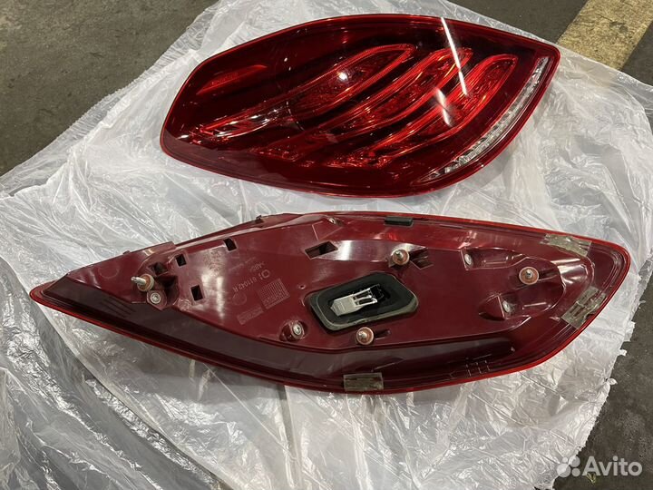 Задние фары на мерседес S class w222