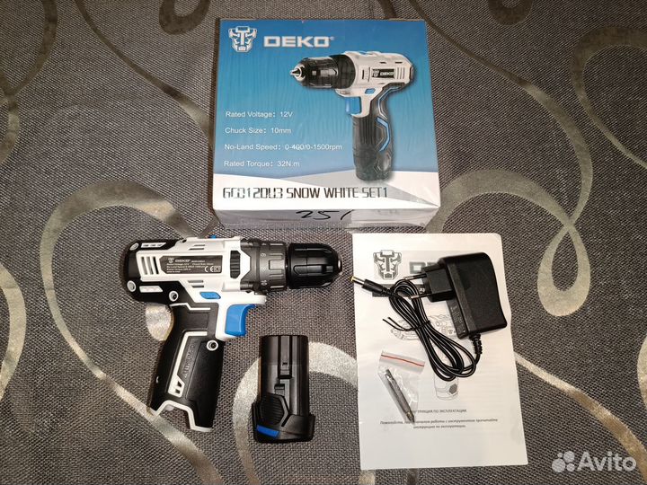 Шуруповерт Deko