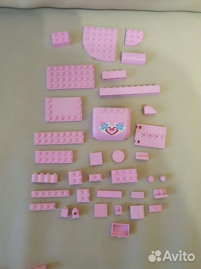 Детали, пластины лего френдс, белвиль редкие цвета