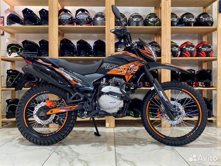 Мотоцикл тур-эндуро rockot XR250 2024 птс