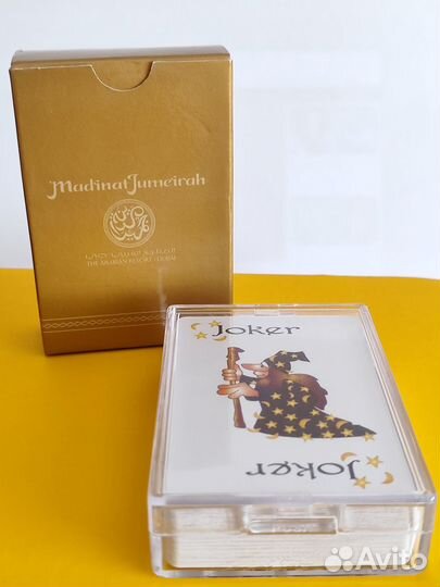 Новые Игральные Карты Сувенирные Дубай