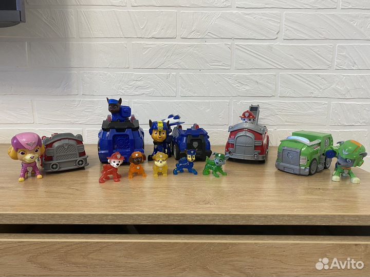 Игрушки щенячий патруль
