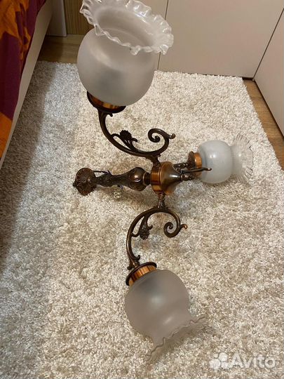 Люстра потолочная бу