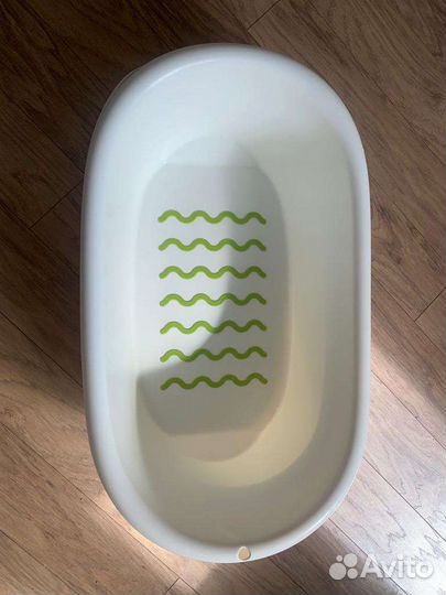 Детская ванна IKEA + горка подставка для купания