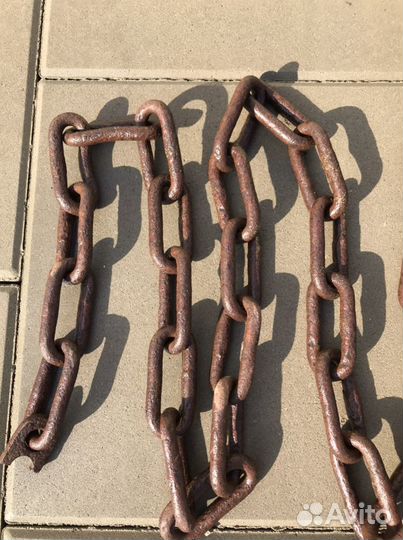 Цепь стальная восемнадцатого века