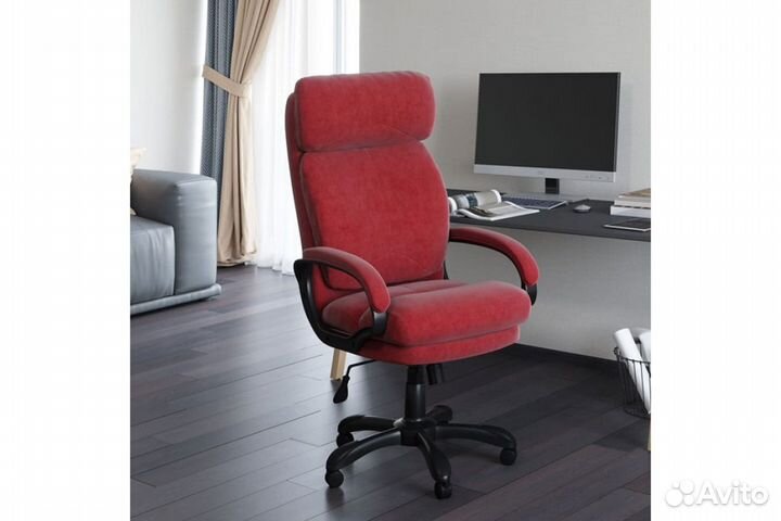 Chairman Home 505 Офисное кресло Ткань T-28 коралл