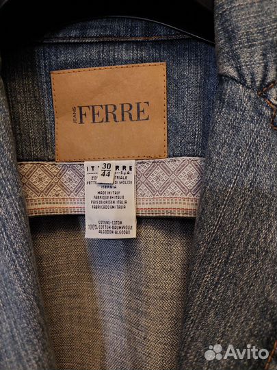 Джинсовый пиджак Ferre куртка жакет женский