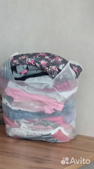 Вещи пакетом на девочку 116 122