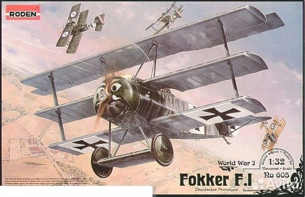 Сборная модель самолета Roden Rod605 1/32