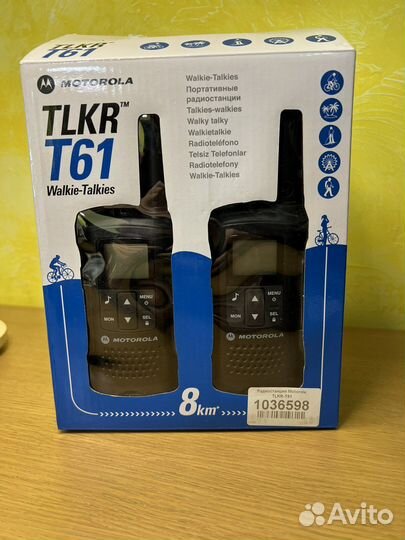 Рации motorola tlkr t61