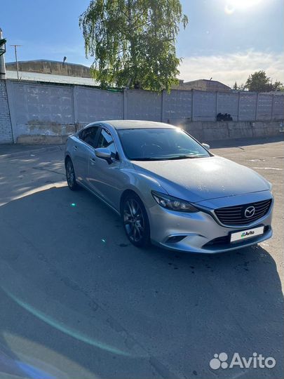Mazda 6 2.5 AT, 2017, 135 000 км
