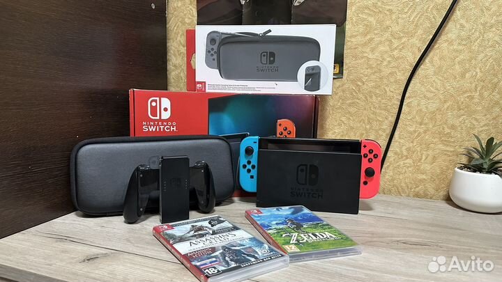 Nintendo switch (2 ревизия)
