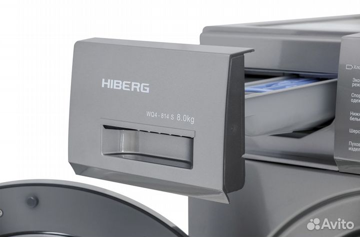 Стиральная машина Hiberg WQ4-814 S (8кг)