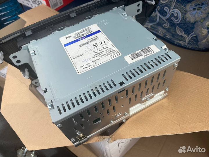 Штатная магнитола на kia rio