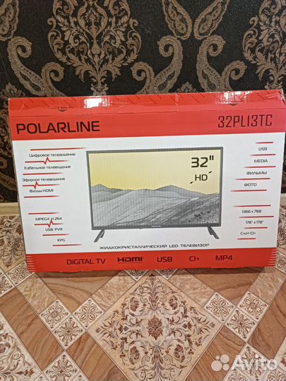 Телевизор Polarline 32