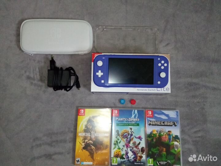 Nintendo switch lite с играми