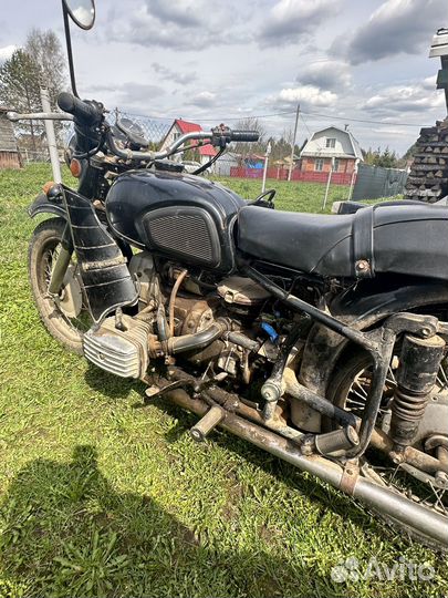 Мотоцикл днепр 11 с коляской