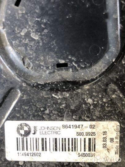 Вентилятор охлаждения бмв ф30